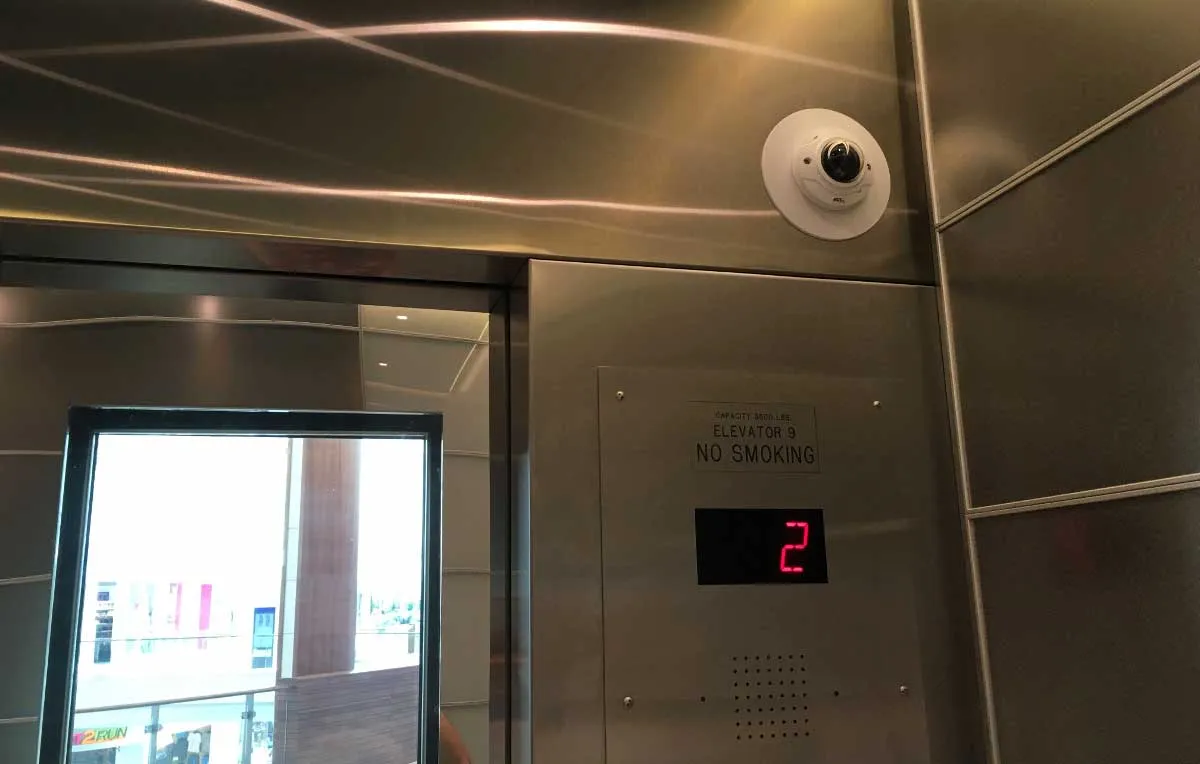 دوربین مداربسته آسانسور